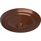 Ekena Millwork Reece Ceiling Medallion (Fits Canopies up to 2 3/8"), Hand-Painted Copper Penny, 12"OD x 1 3/4"P CM12RECPS - alternate 4